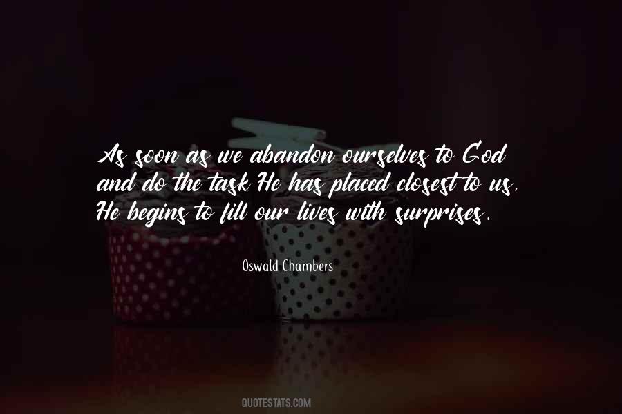 God's Surprises Quotes #1209655 God's Surprises Quotes #1209655