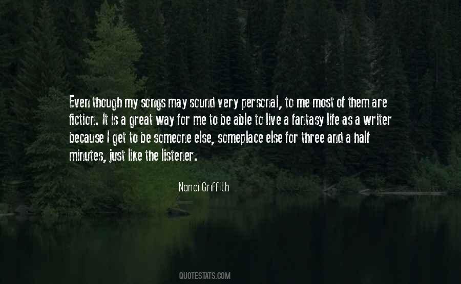 Sound Of Life Quotes #1400445