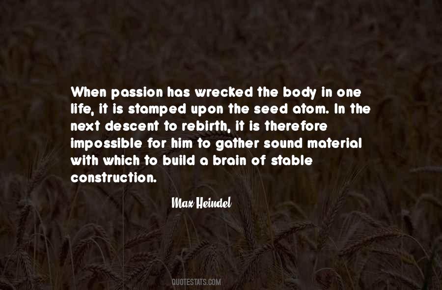 Sound Of Life Quotes #1483743