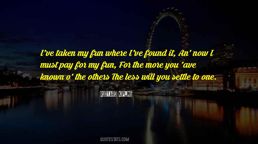 Less Known Quotes #648058