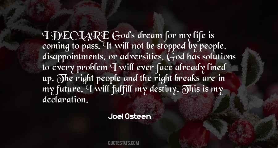 God's Will For My Life Quotes #763150
