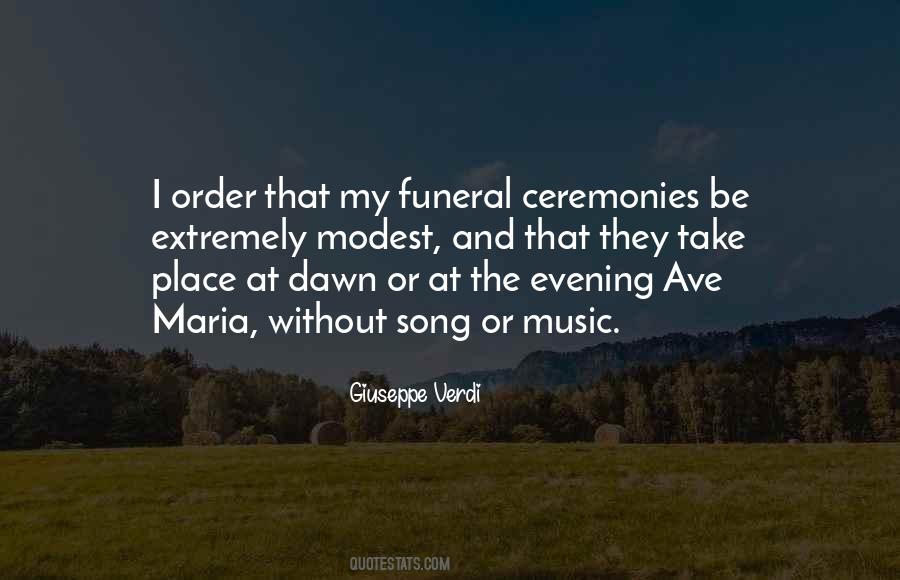 My Funeral Quotes #1045447