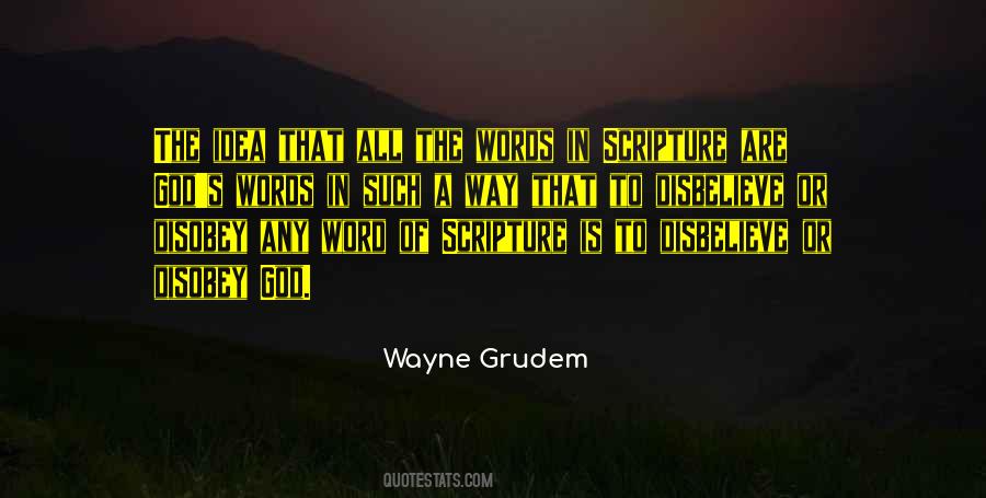 God's Words Quotes #1127134