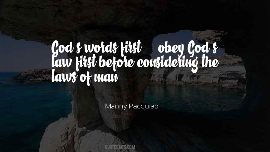 God's Words Quotes #1432653