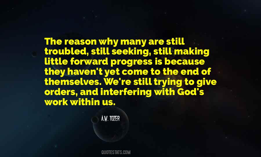 God's Work In Progress Quotes #769069