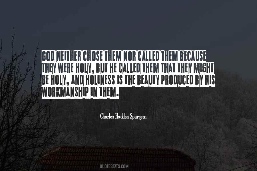 God's Workmanship Quotes #639446