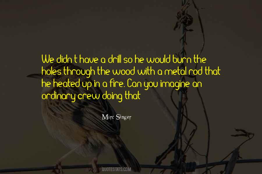 Quotes About Fire Wood #1082475
