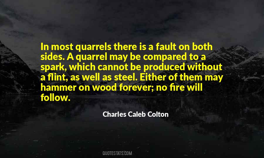 Quotes About Fire Wood #206295