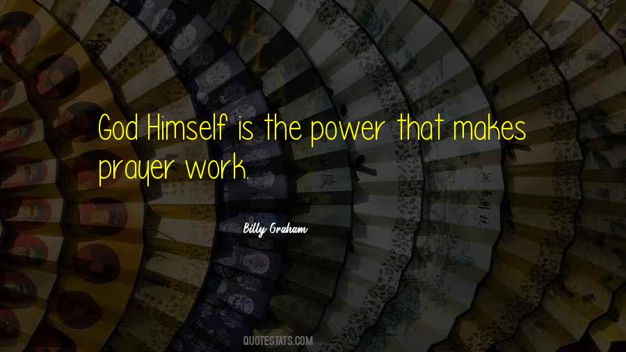 Billy Graham Prayer Quotes #1020064