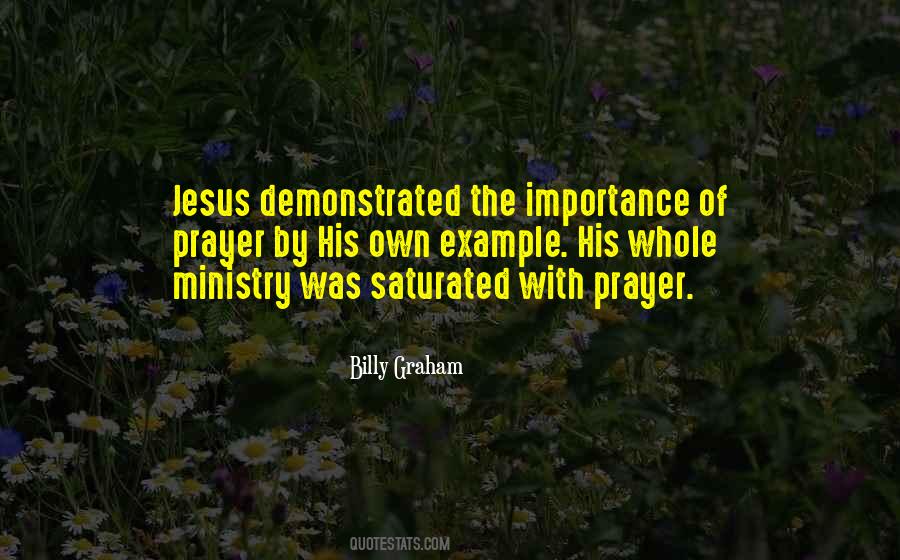Billy Graham Prayer Quotes #480514
