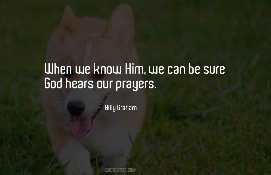 Billy Graham Prayer Quotes #698591