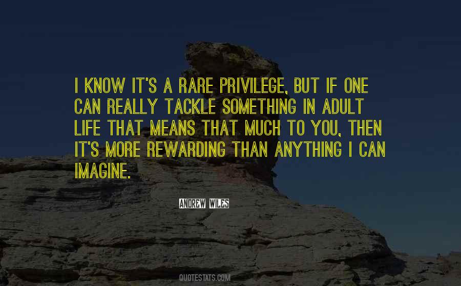 Much More Rewarding Quotes #1490827
