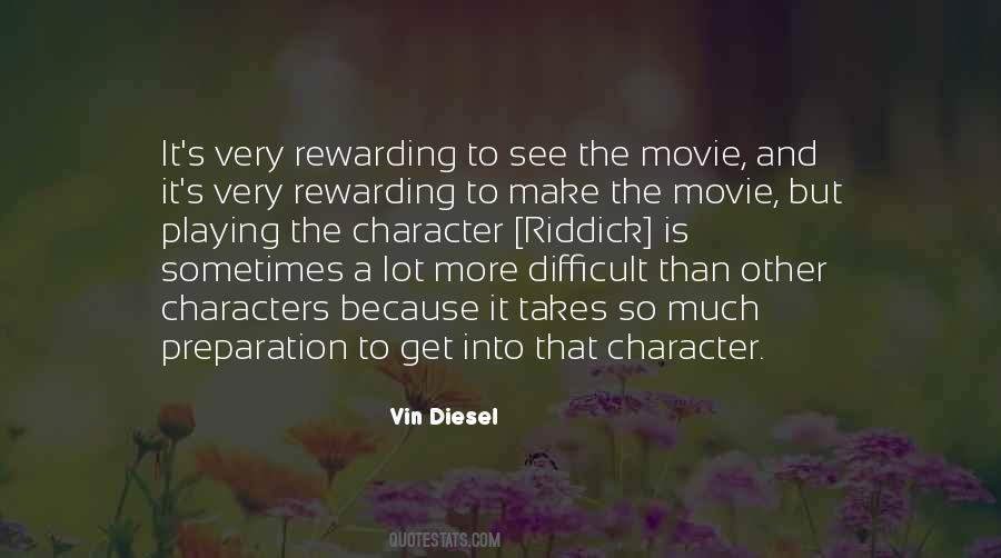 Much More Rewarding Quotes #175830