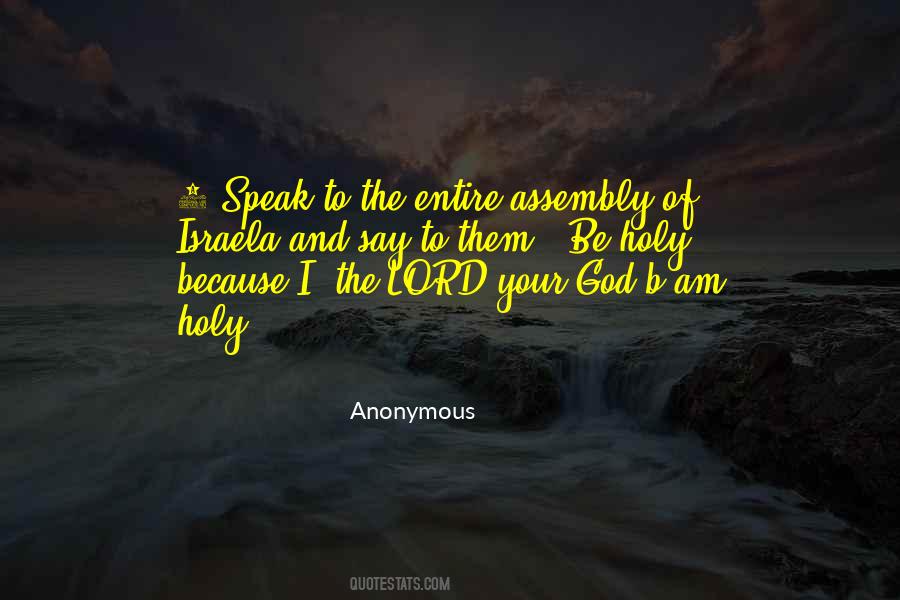 Speak To God Quotes #287224