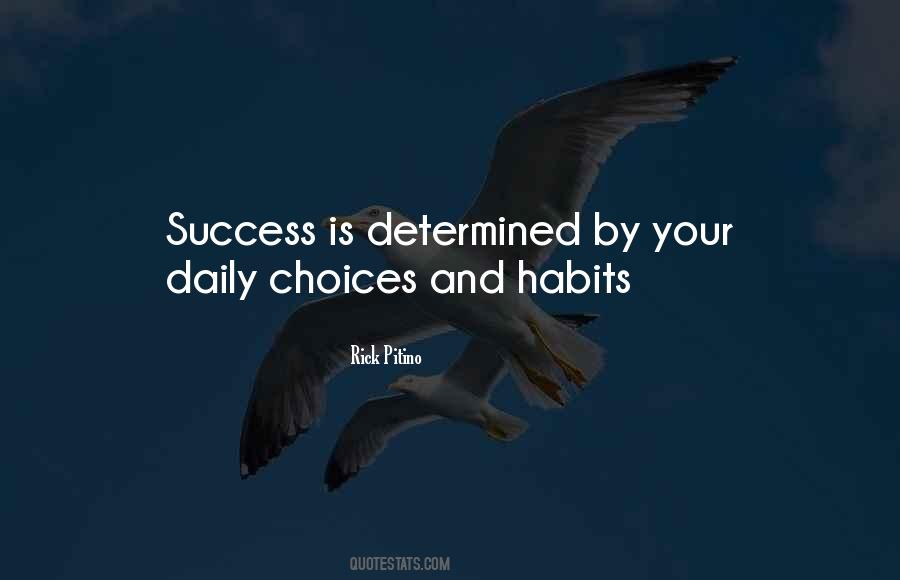 Your Daily Habits Quotes #1372203