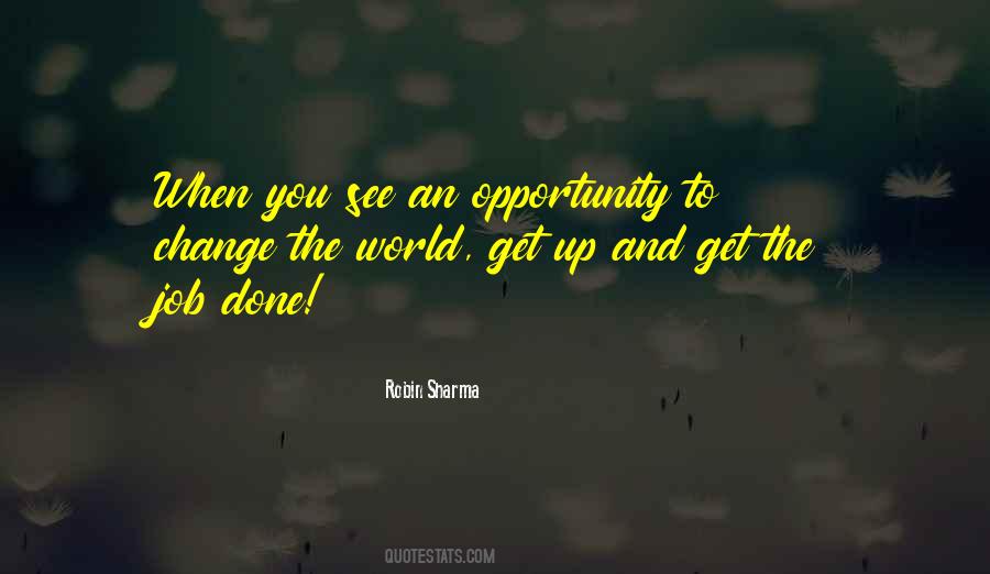 Job Opportunity Quotes #1314102