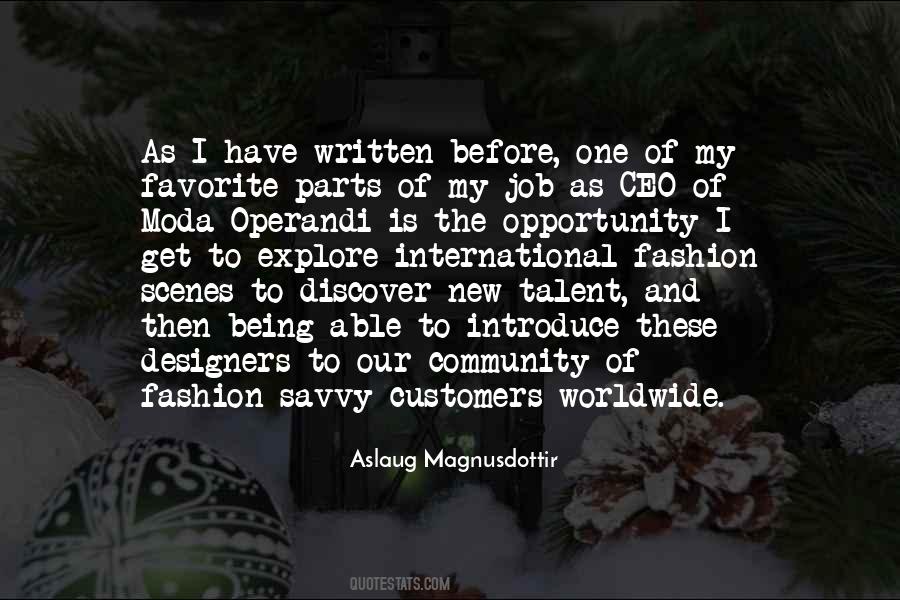 Job Opportunity Quotes #1536325