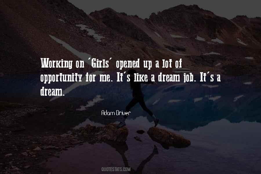 Job Opportunity Quotes #1692227