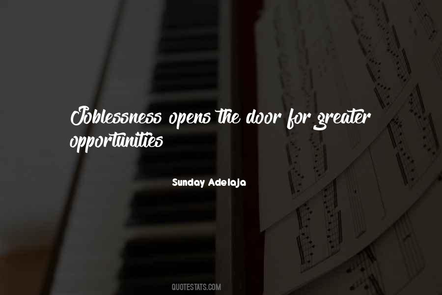 Job Opportunity Quotes #1708331