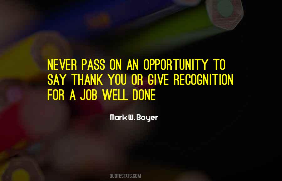 Job Opportunity Quotes #1739356