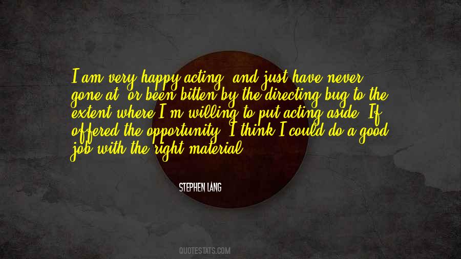 Job Opportunity Quotes #240446