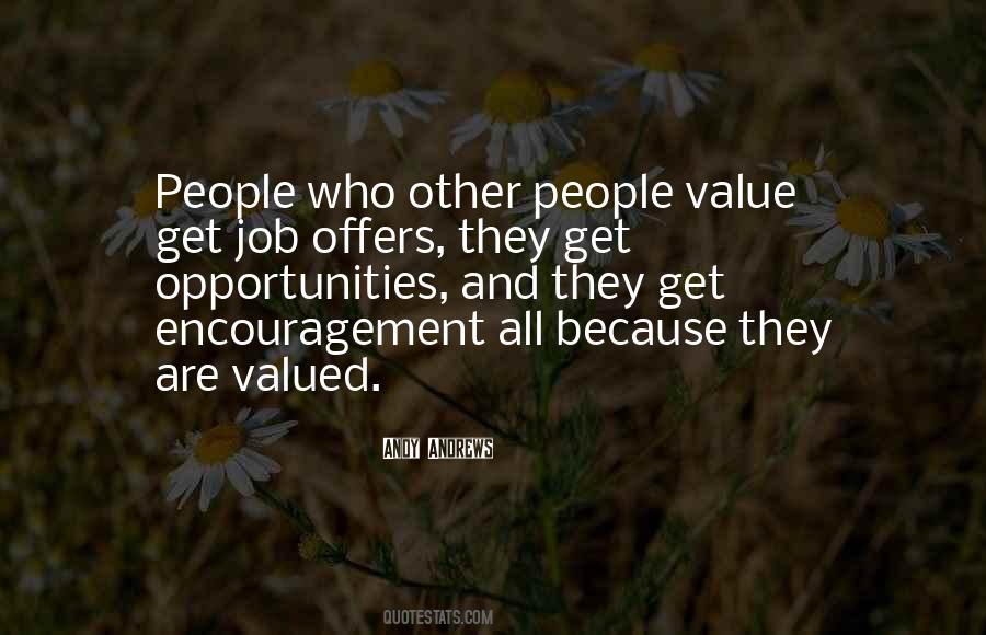 Job Opportunity Quotes #261905