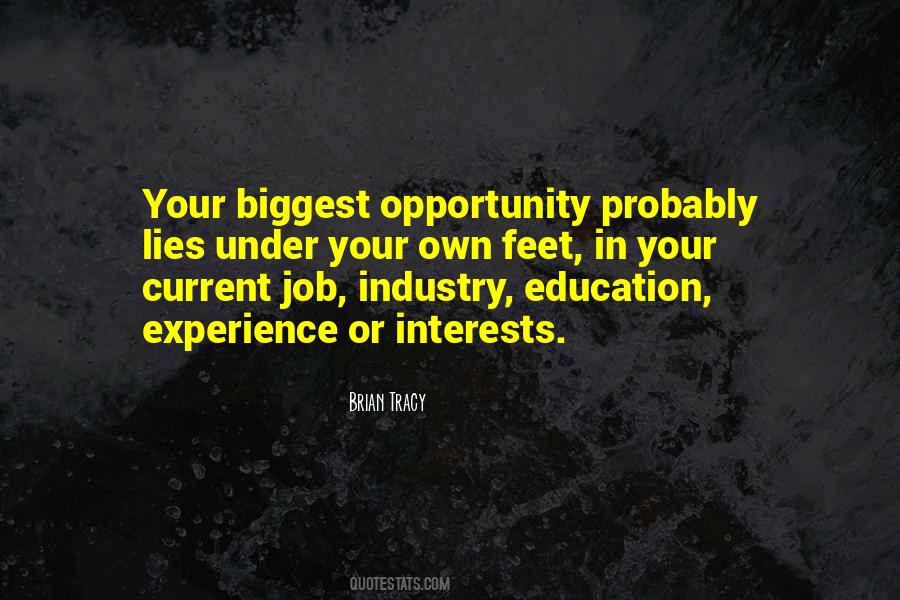 Job Opportunity Quotes #736762