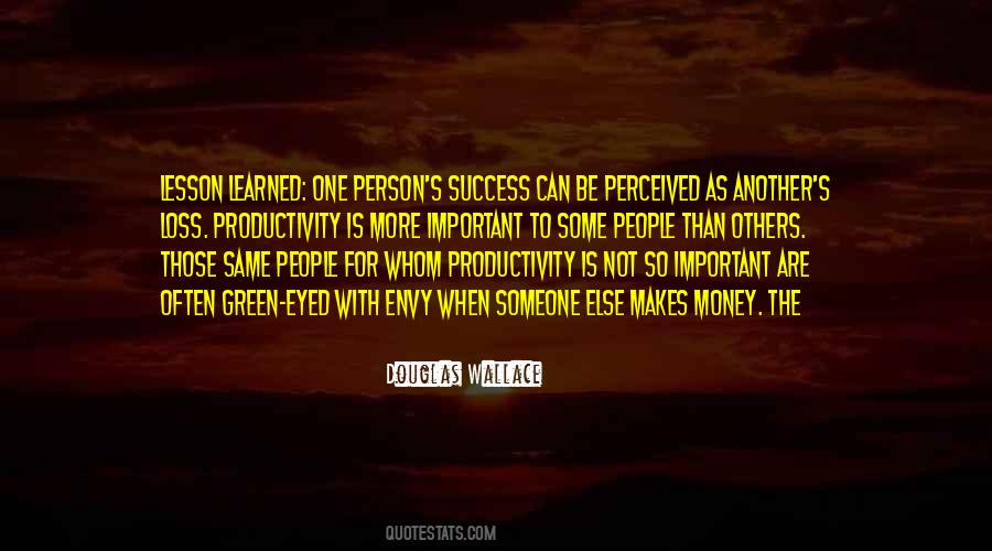Success Is Not Important Quotes #1219113