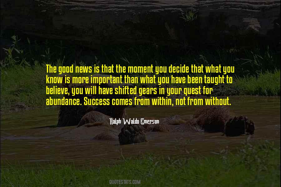 Success Is Not Important Quotes #1533333