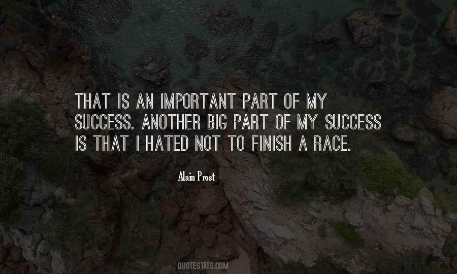 Success Is Not Important Quotes #1780756