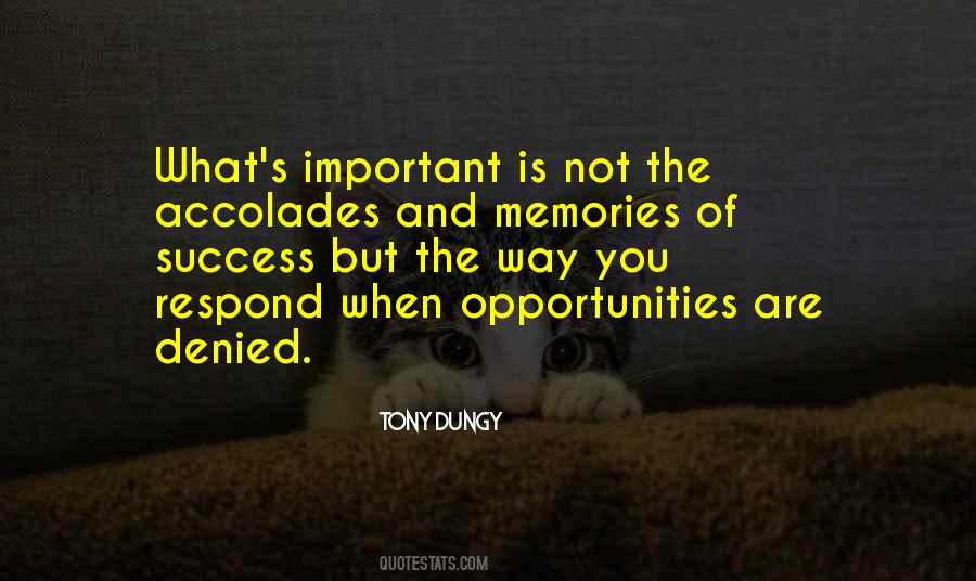 Success Is Not Important Quotes #877865