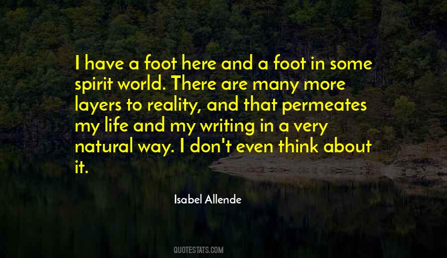 Think About My Life Quotes #309925