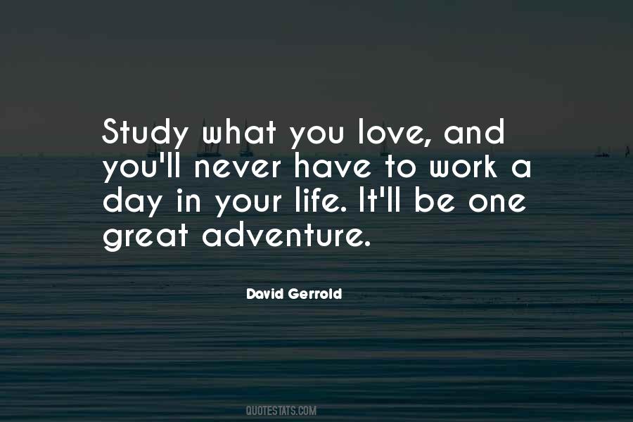 Life Great Adventure Quotes #107381