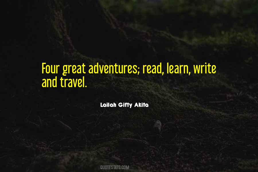 Life Great Adventure Quotes #1760486