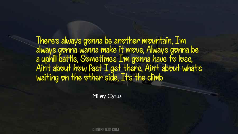 How Do You Move A Mountain Quotes #180317