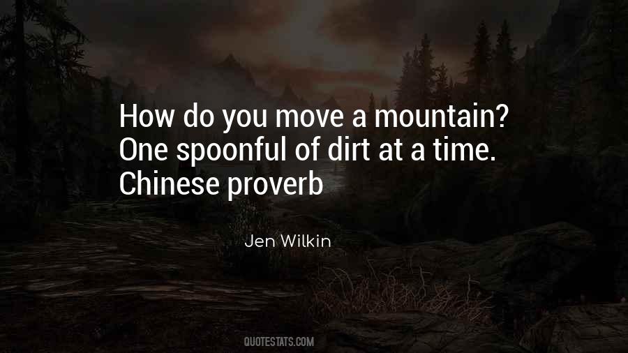 How Do You Move A Mountain Quotes #708774