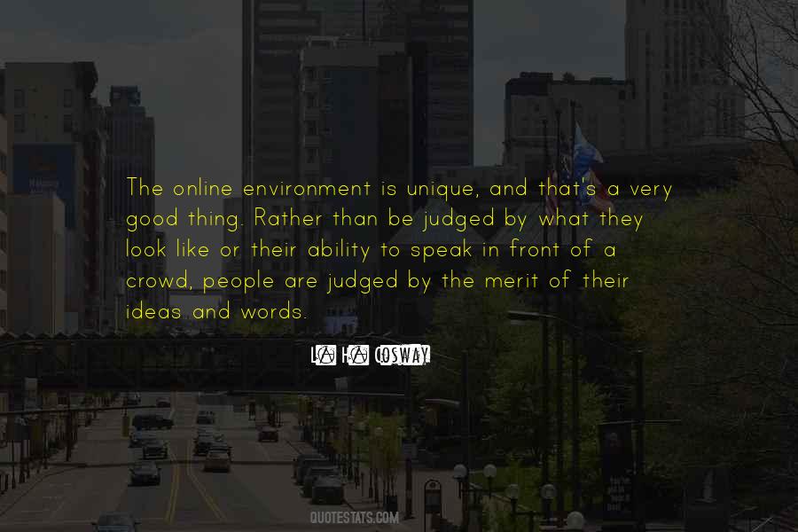 Unique Words Quotes #1844111