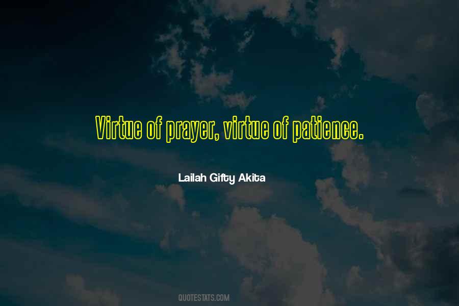 Virtue Patience Quotes #1011357