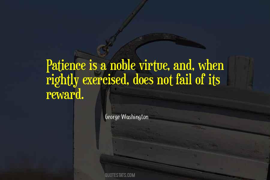 Virtue Patience Quotes #1184943
