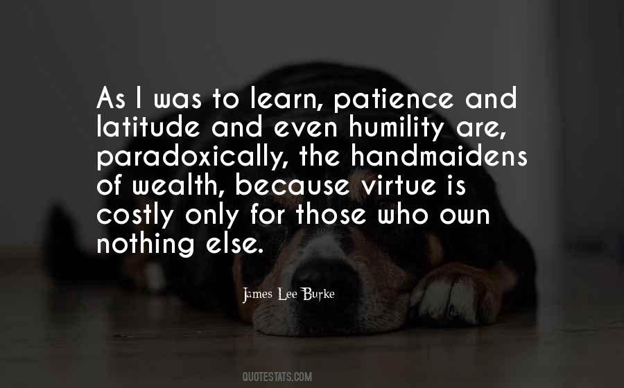 Virtue Patience Quotes #1361996