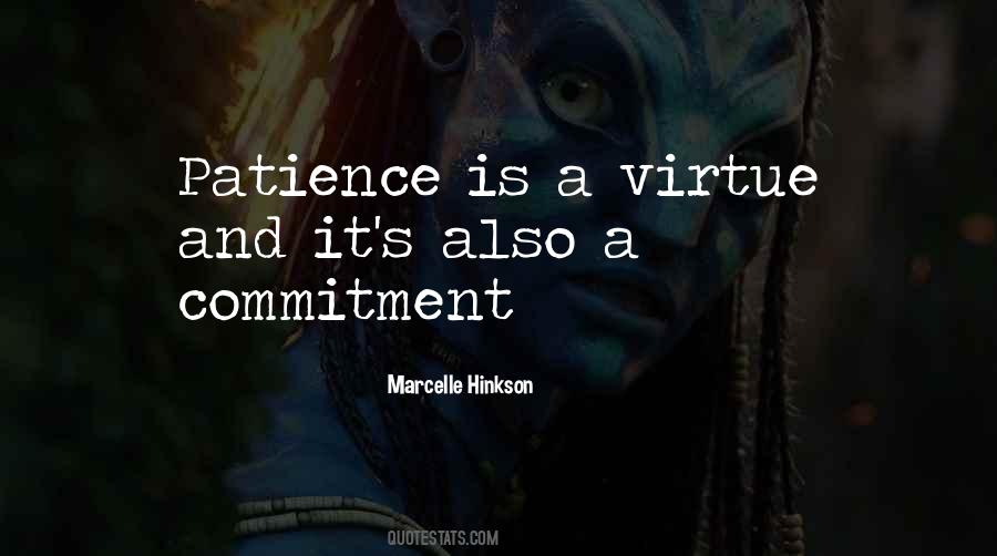 Virtue Patience Quotes #839588