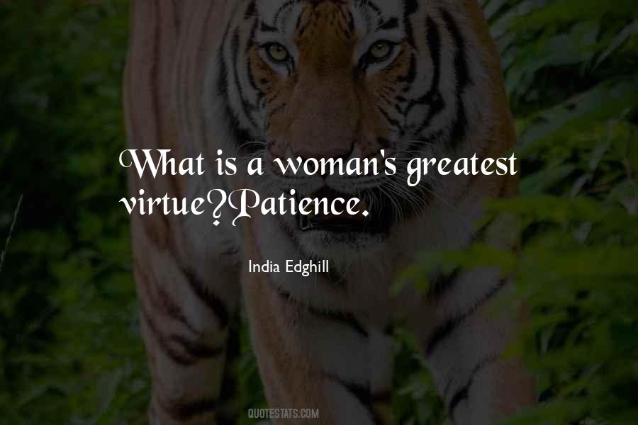 Virtue Patience Quotes #94152