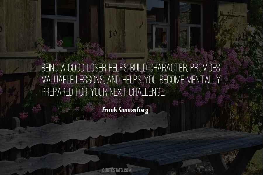 Being A Loser Quotes #1635555