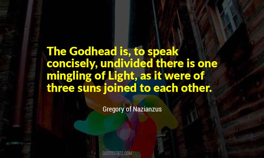 Godhead Quotes #1624531