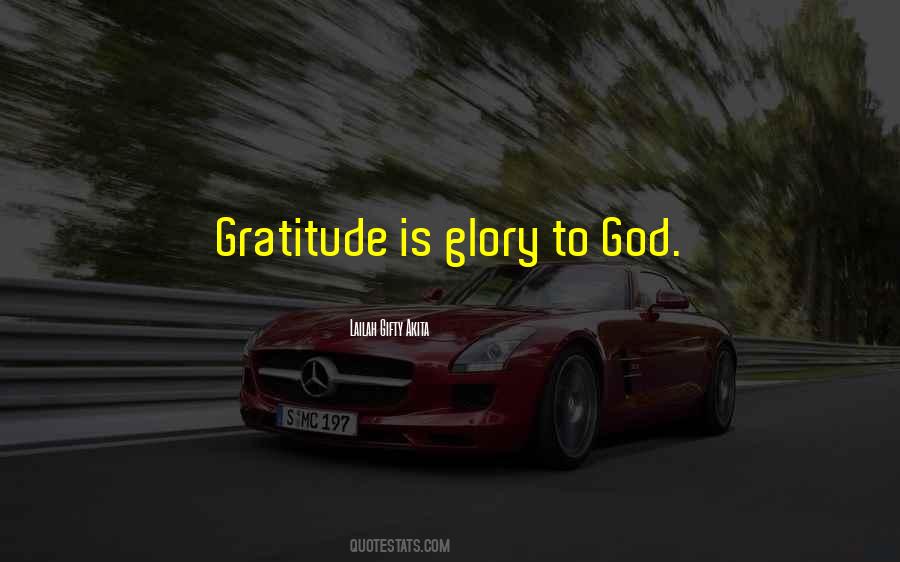 Gratitude God Quotes #99901