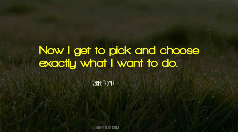 Get What I Want Quotes #65694