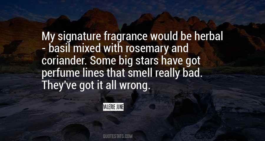 Smell Perfume Quotes #1572138