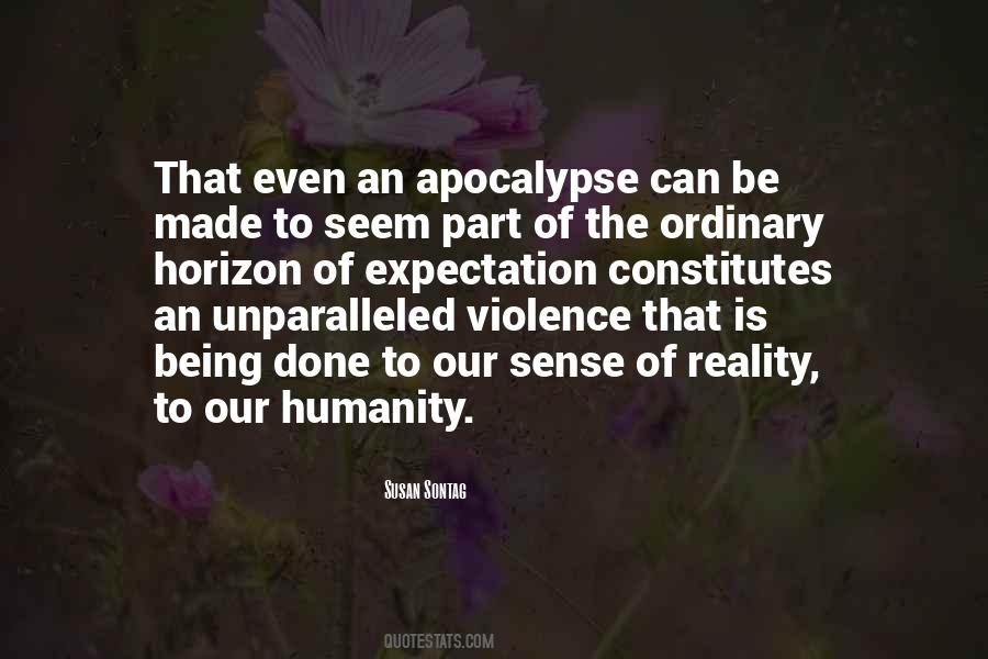 Sense Of Humanity Quotes #1265827