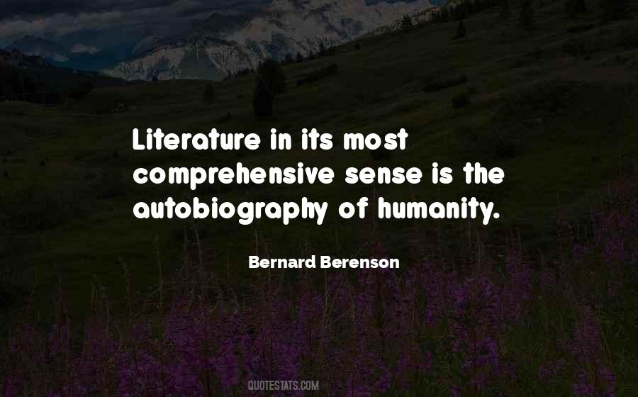 Sense Of Humanity Quotes #358427