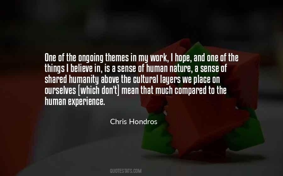 Sense Of Humanity Quotes #369745